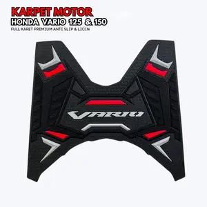 Alas Kaki Motor Vario 125 & 150 Tahun 2018 sd 2026 Anti Licin 100% Full Karet -karpet Motor Honda Vario karpet alas  kaki  motor  vario  125