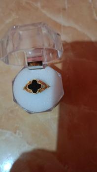 Product Review of CINCIN R03 PERHIASAN EMAS LAPIS KRISTAL, AKSESORIS WANITA from k**4 1