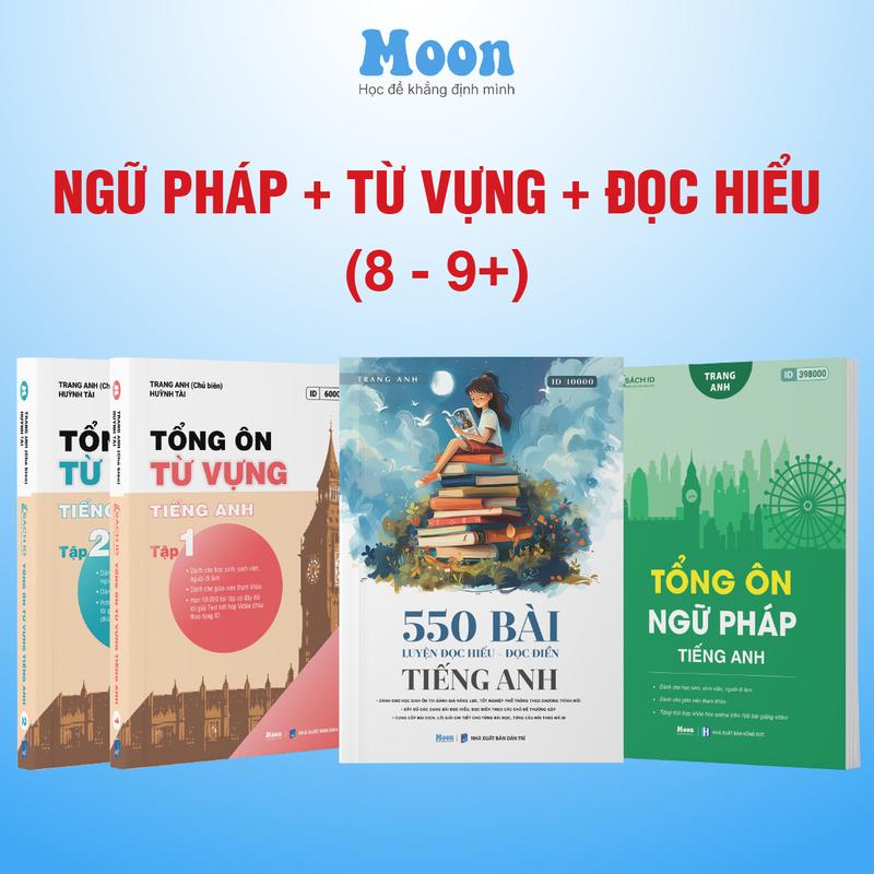  Tổng ôn ngữ pháp từ vựng đọc hiểu tiếng anh ôn thi THPT 2025 