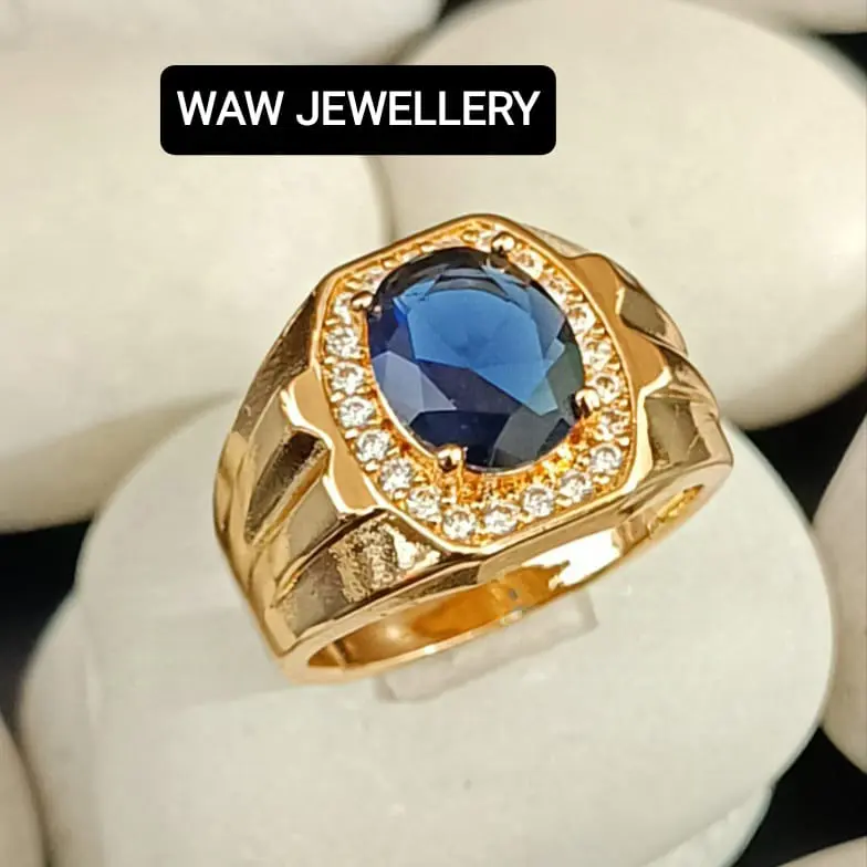 Cincin Batu akik permata 008 Laki-laki