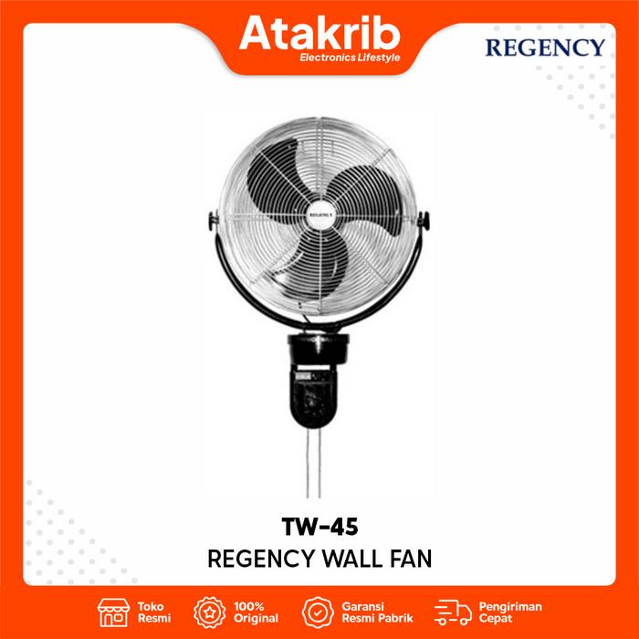 Gambar REGENCY WALL FAN TW-45 18 inch dari Atakrib Elektronik Yogyakarta Kab. Sleman Tokopedia