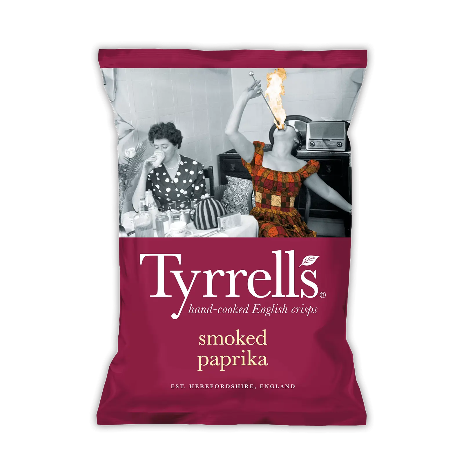 Tyrrell's Smoke Paprika Hand-Cooked English Crisps