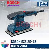 Gambar BOSCH Mesin Amplas Kayu GSS 20-18 Orbital Sander 200 Watt Motor 200W Getaran Rendah Desain Ergonomis & Anti-Selip dari Bosch Tools Authorized BTS Kota Bogor 3 Tokopedia