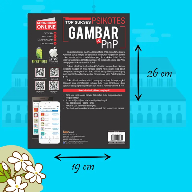 Psikotes Kerja, Gambar & PnP – Fokus Pendalaman Materi & Pembahasan Lengkap – Buku Panduan Lengkap menghadapi psikotes kerja, tes BUMN, bank, promosi jabatan, dan seleksi perusahaan dengan latihan soal serta simulasi CAT dan TOEFL.