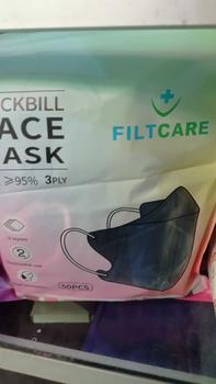 Product Review of PAKET 3PACK MASKER DUCKBILL FILTCARE MIX 150PCS 3PLY BISA COD from O**N 0