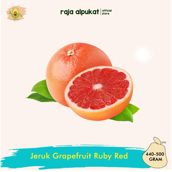 Grapefruit Ruby Jual Jeruk Grapefruit Ruby Red-1 PCS (440-500 Gr)-Raja Alpukat ...
