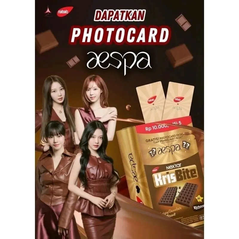 Nabati Nextar Krisbite x Aespa •PACK• (free photocard exclusive Aespa) 0