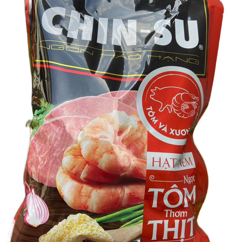 Hạt nêm Chinsu ngọt Tôm thơm Thịt 1,8kg - Gia vị ngon tròn vị