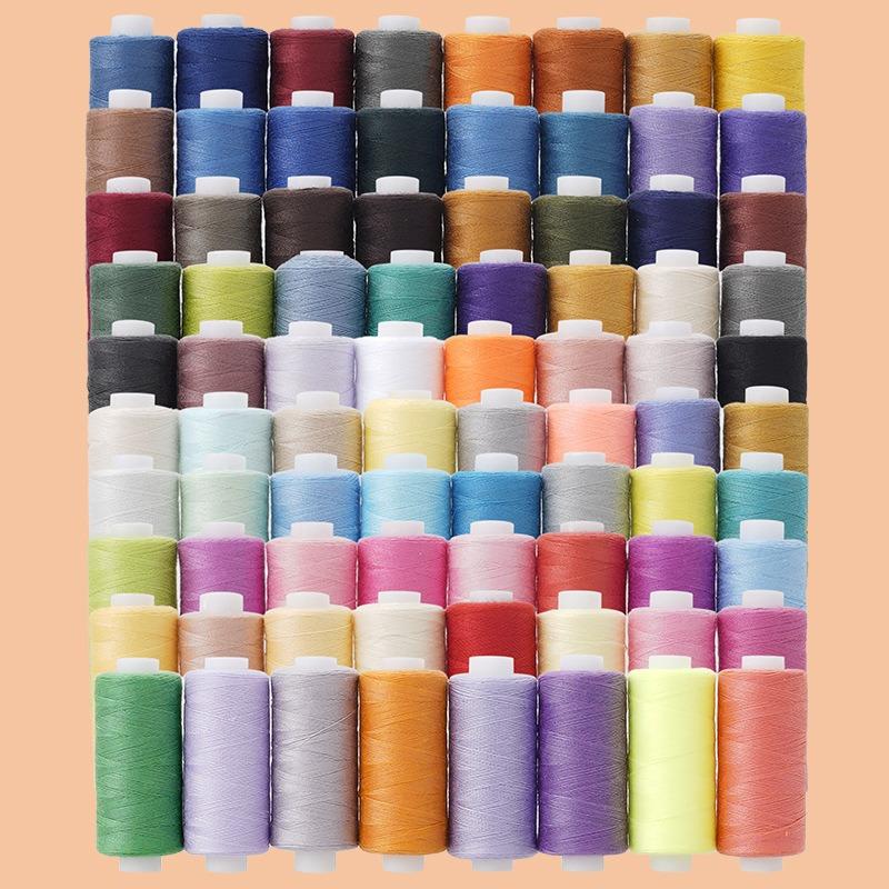 402 Sewing Thread 80 Color Thread Set DIY Color Combo Small Roll ...