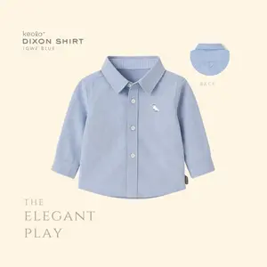 KEOLA - Keola Dixon Shirt Series (Kemeja Anak lengan Panjang) Usia 1 – 6Tahun / Premium Cotton Tee Kekinian terbaru