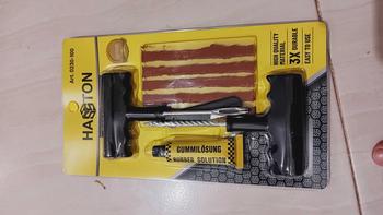 Product Review of ALAT TAMBAL BAN Tubeless Set Lengkap gg Plastik - ada Kikir Karet Lem Pisau - Alat Tubles - Alat Tambal Tubles - Tire Repair Kit Plastic Handle VENUS from E**9 1