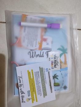 Product Review of Busy Book Seri Bendera Negara Dunia World Flag Activity Book Wipe and Clean from A**1 0