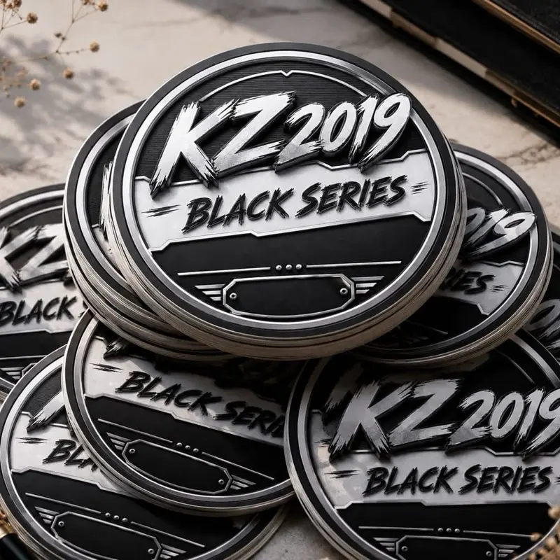 Stiker black keren & kece kz2019