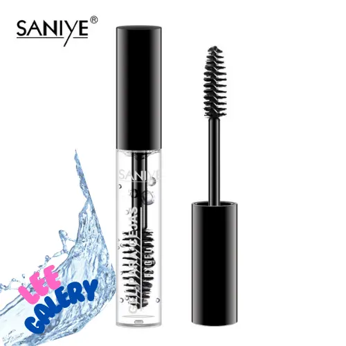 SANIYE【BPOM】 Eyebrow Gel Fixer & Maskara Transparan Tahan Lama Alis Makeup M310 Hitam Mascara 0
