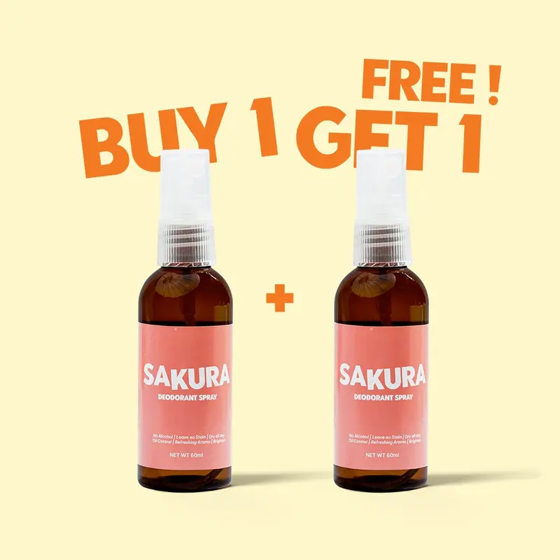 SPESIAL PRICE BUY 1 GET 1  DEODORANT WITH RECUNUENDA 6