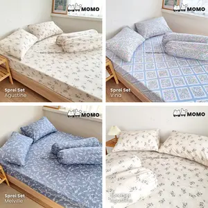 Sprei Karet Ukuran 160, 180 dan 200 x 200 MOMO 4