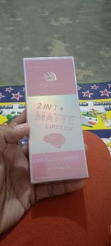 Product Review of 【CUCI GUDANG】MAGEFY 2-IN-1 Lipstik  / Matte Liquid Lipstick / Lip Lembut Tahan Lama Pelembab Pigmentasi Tinggi 12 Colors 8016 from t**e 0