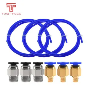 3Set 3D Printer Parts 1M Ptfe Tube Pipe Connectors J-Head