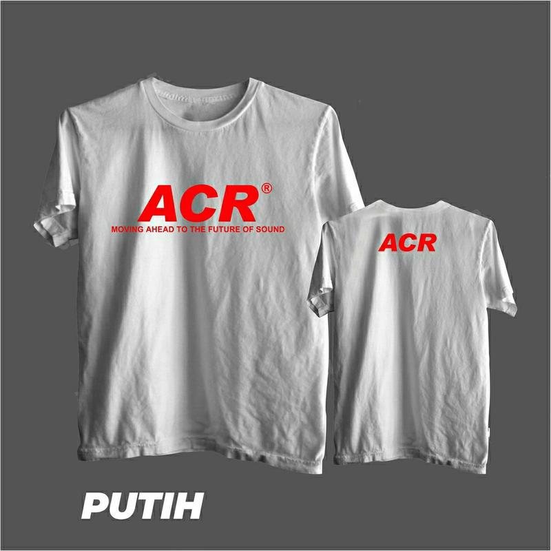 KAOS DISTRO ACR AUDIO SOUND SYSTEM TERLARIS / ATASAN KEREN / BAJU PRIA WANITA MURAH 3
