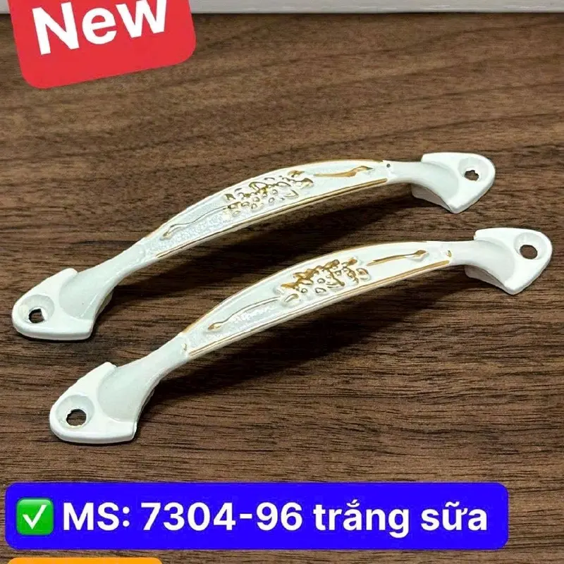 tay cầm cửa, tay nắm tủ bếp, ngăn kéo,... hoa cúc đủ màu nâu, đỏ, vàng, trắng sữa 1