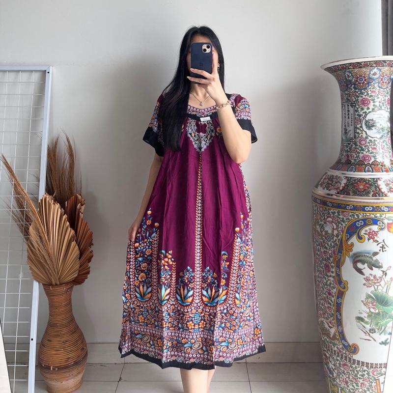 DASTER BTS KODE 203 MODEL SIKAK LD120 BAHAN RAYON 4