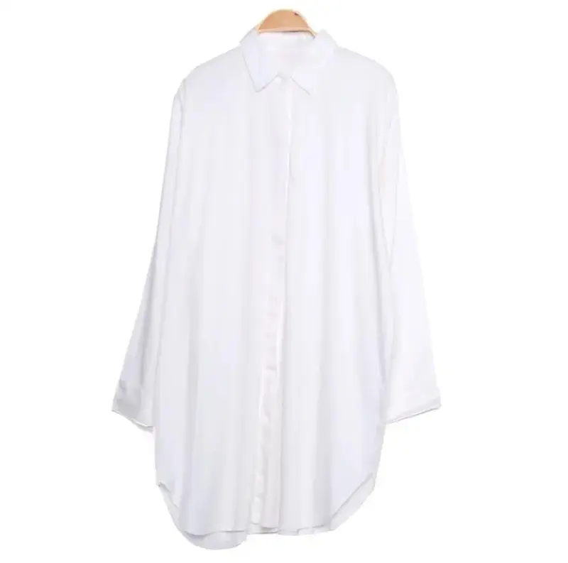 Tunik Wanita Simple Elegan / Tunik Kemeja Crinkle Airflow / Atasan Tunik Kekinian Terbaru Murah 3