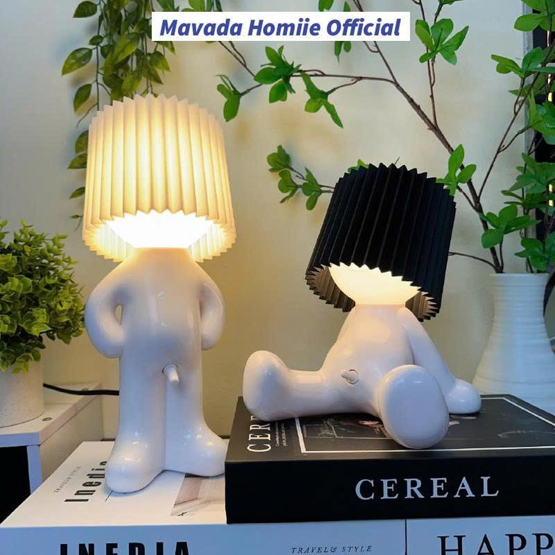 Đèn Ngủ Cậu Bé Nhút Nhát Shy Boy Led Đèn Để Bàn Decor Trang Trí Dễ Thương,Quà Tặng Ngộ Nghĩnh
