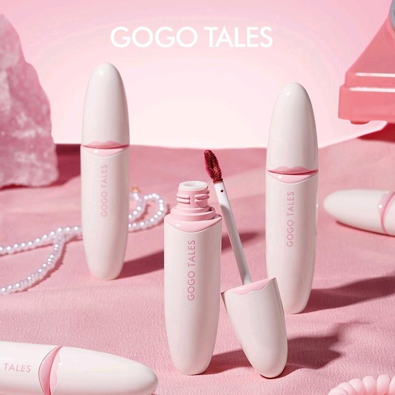 Gogo tales gogo dance water matte lip glasir lip gloss matte whitening tidak mudah menempel di cangkir gogotales lip cream terbaru 0