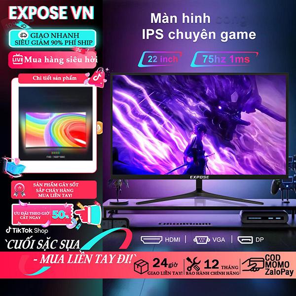 màn hình pc Màn hình chơi game 22" Fast IPS Độ phân giải 1K HD Màn hình chơi game 75Hz | Thời gian phản hồi 1ms 1x USB 1.4 1x HDMI 2.0 Hình ảnh sống động