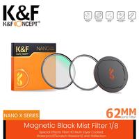 Gambar KNF Concept 62mm Magnetic Nano-X Black Mist 1/8 Filter K&F Concept dari MACRO.id Kota Administrasi Jakarta Barat 2 Tokopedia