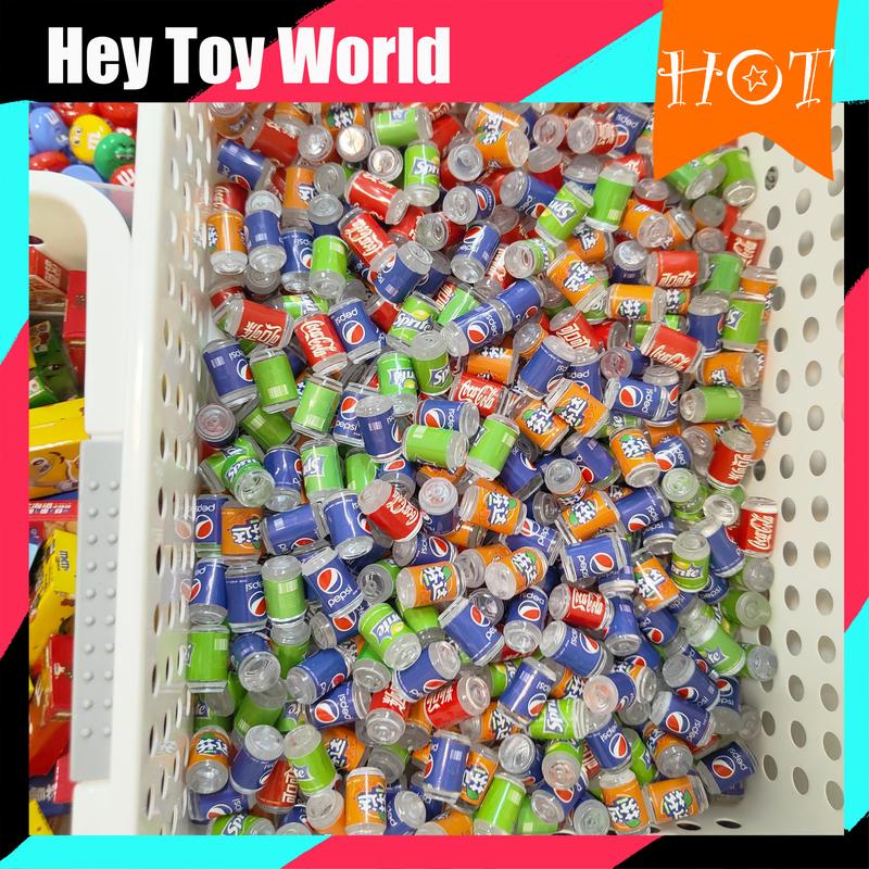 【Đồ chơi nhựa mini hỗn hợp ngẫu nhiên】 300ml/500ml/1000ml diy Toy 2