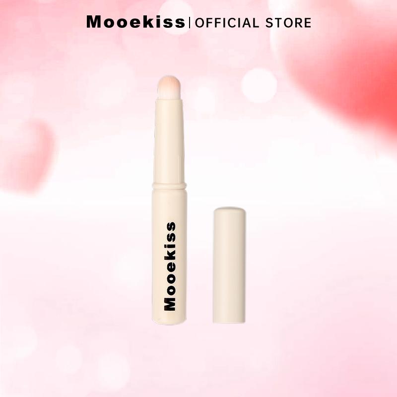 (COD) Mooekiss cọ môi, đầu tròn nhỏ, lông mềm, tán màu tự nhiên*1