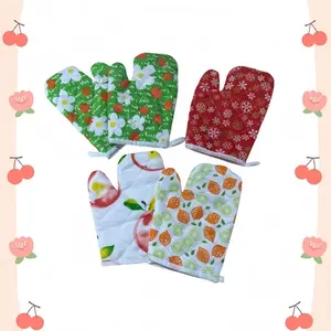 [LOCAL] - SARUNG TANGAN OVEN Anti Panas Motif Unik (GRATIS!)