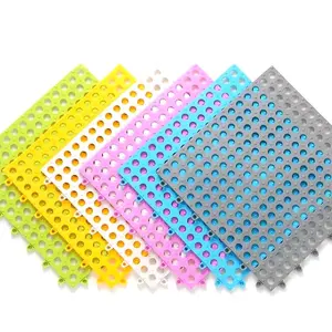 Karpet Kamar Mandi Anti Licin 30x30CM / Keset Lantai Anti Slip Polkadot Dapur