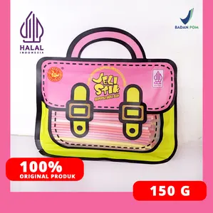 JELI SEDOTAN JELLY STICK STRAW BAG/TAS 150 GRAM