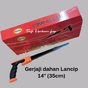 gergaji serba guna dahan ranting triplek lancip 14inchi (35cm)