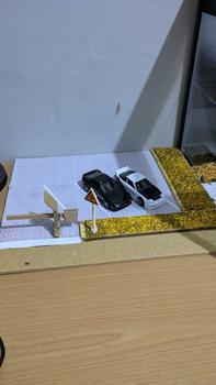 diorama papercraft jalan raya dan parkiran type B10 skala 1/64 - Shop ...