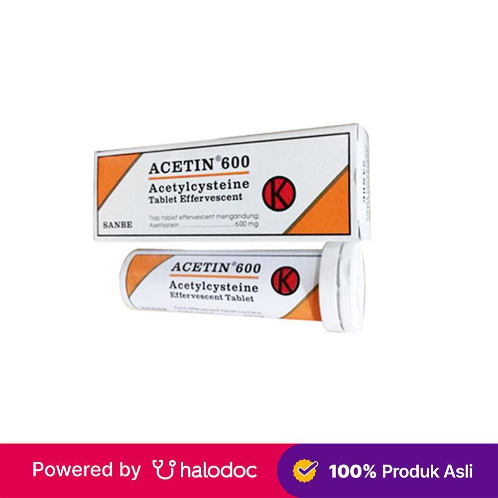 Acetin 600 mg 10 Tablet Effervescent