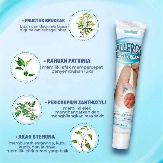 Sumifun Allergy Care Cream - Menghilangkan Kulit Gatal dan Alergi dengan Formula Lembut dan Efektif
