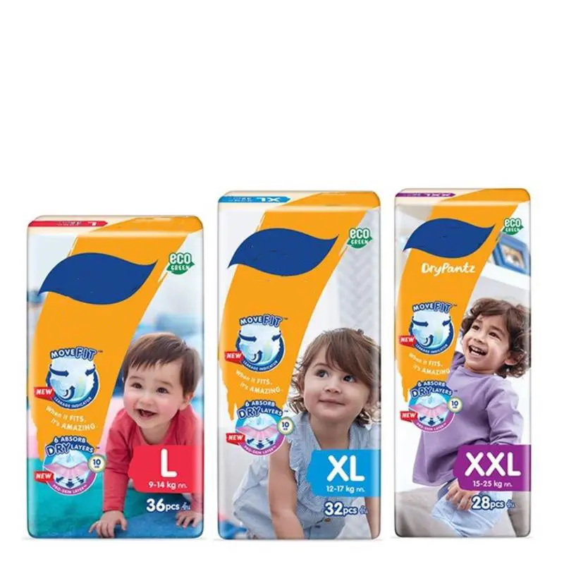Big Brand Quality, Trusted by Moms Worldwide. This Baby Diaper is the Best Choice for Your Baby!