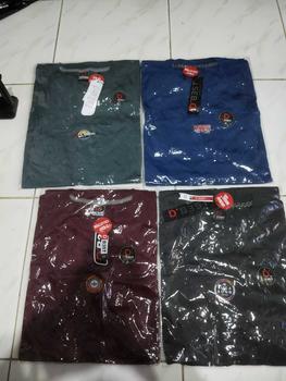 Product Review of Paket 4PCS 100RIBU Kaos Distro BAHAN SEMI KATUN MOTIF SIMPEL Ready SIZE M-L-XL-XXL-XXXL MIX BRAND from e**i 3