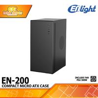 Gambar CASING ENLIGHT EN-200 - Mid Tower mATX Case (Free 1x Fan + PSU 300w) dari Techno Computer Bali Kota Denpasar 1 Tokopedia