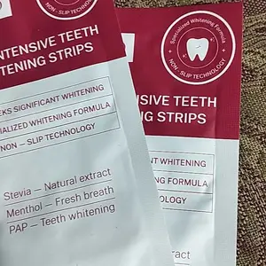 [BPOM] METOO PAP Intensive Teeth Whitening Strips 1/3/7 Sachet gigi putih - Hydrogen Peroxide-Free