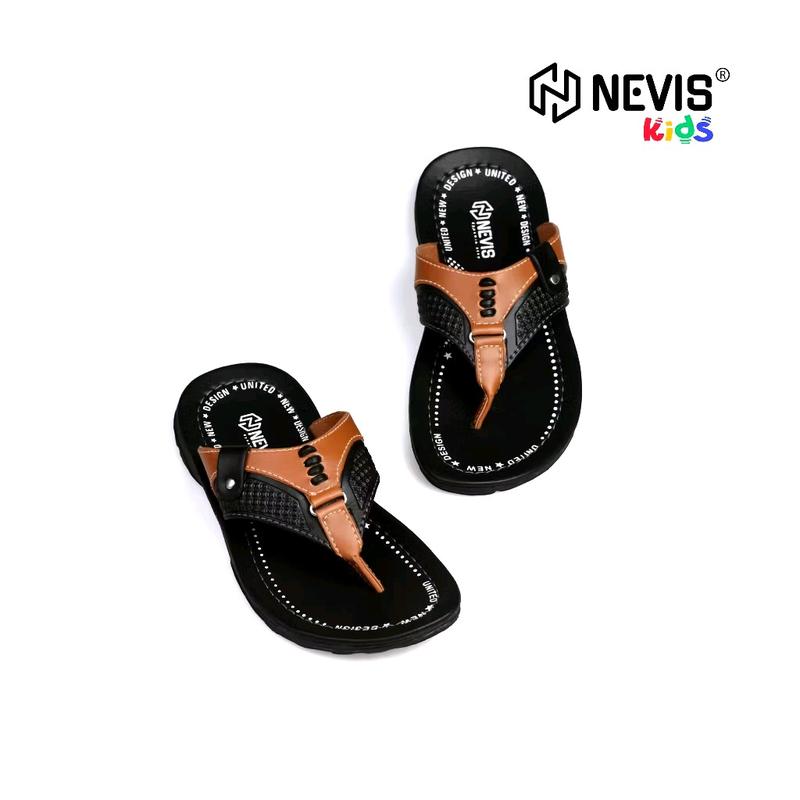 Nevis sandal anak laki laki daffa sandal jepit kulit anak cowok 4
