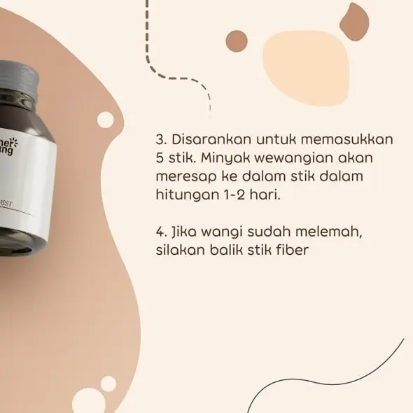 Reed Diffuser Pengharum Ruangan Aromatherapy Summerspring 40ml 3