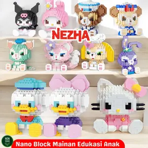 Nano Block Mainan Balok Susun Mainan Anak Mainan Edukasi DIY 3D Puzzle COD Blok Hadiah Plastik Kotak