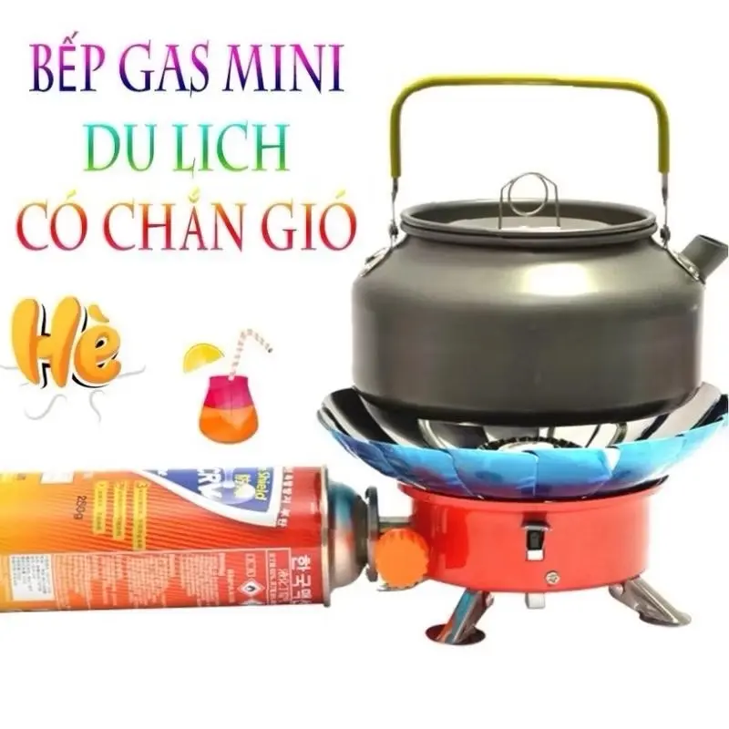 ￼Bếp ga du lịch xếp gọn, Bếp Ga Mini gấp gọn du lịch dã ngoại, cắm Trại đa chức năng tiện lợi-TR393 Camping Camping ( không bao gồm bình ga ) bepgas dango ai 1