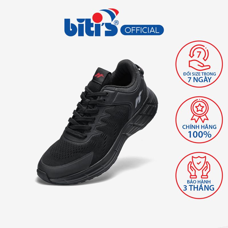 Giày Thể Thao Biti's Hunter Jogging Nam Đen HSM004901DEN