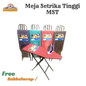 Meja Setrika Pipa dan Kuat dengan Model Simpel Mudah Dilipat dan Disimpan