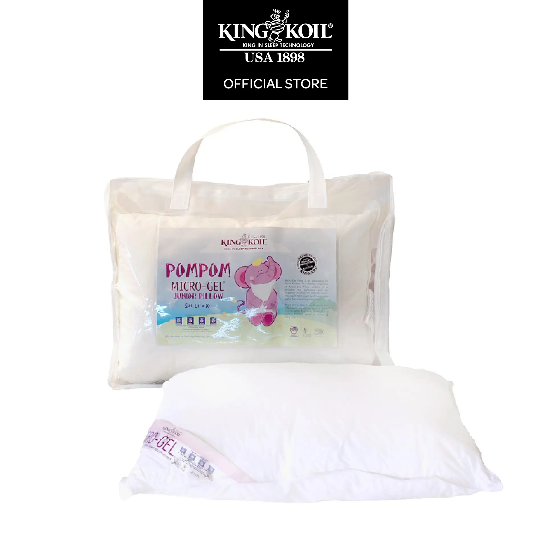 King Koil Micro Gel Junior Pillow